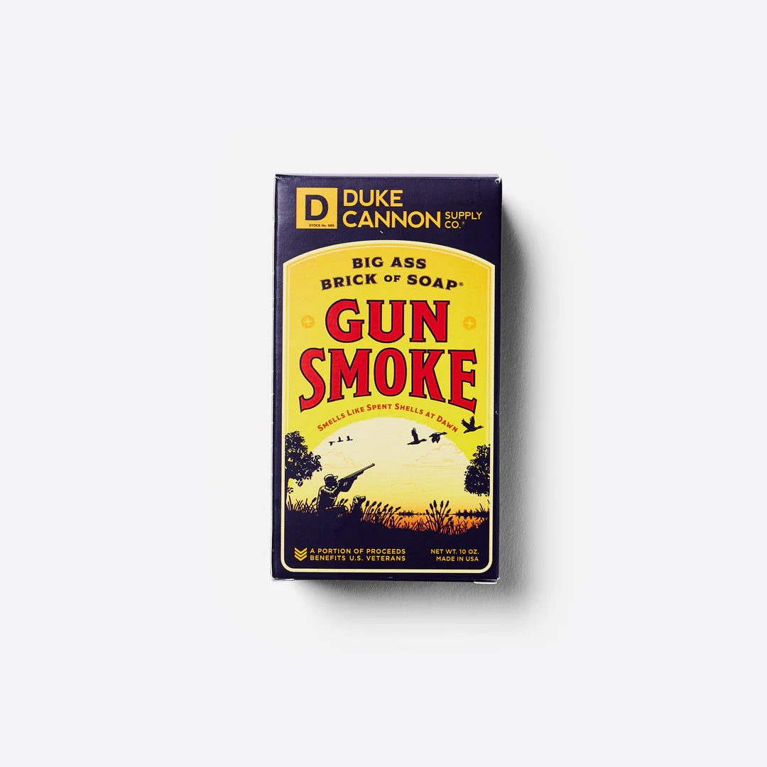 BIG ASS BRICK OF SOAP - GUN SMOKE