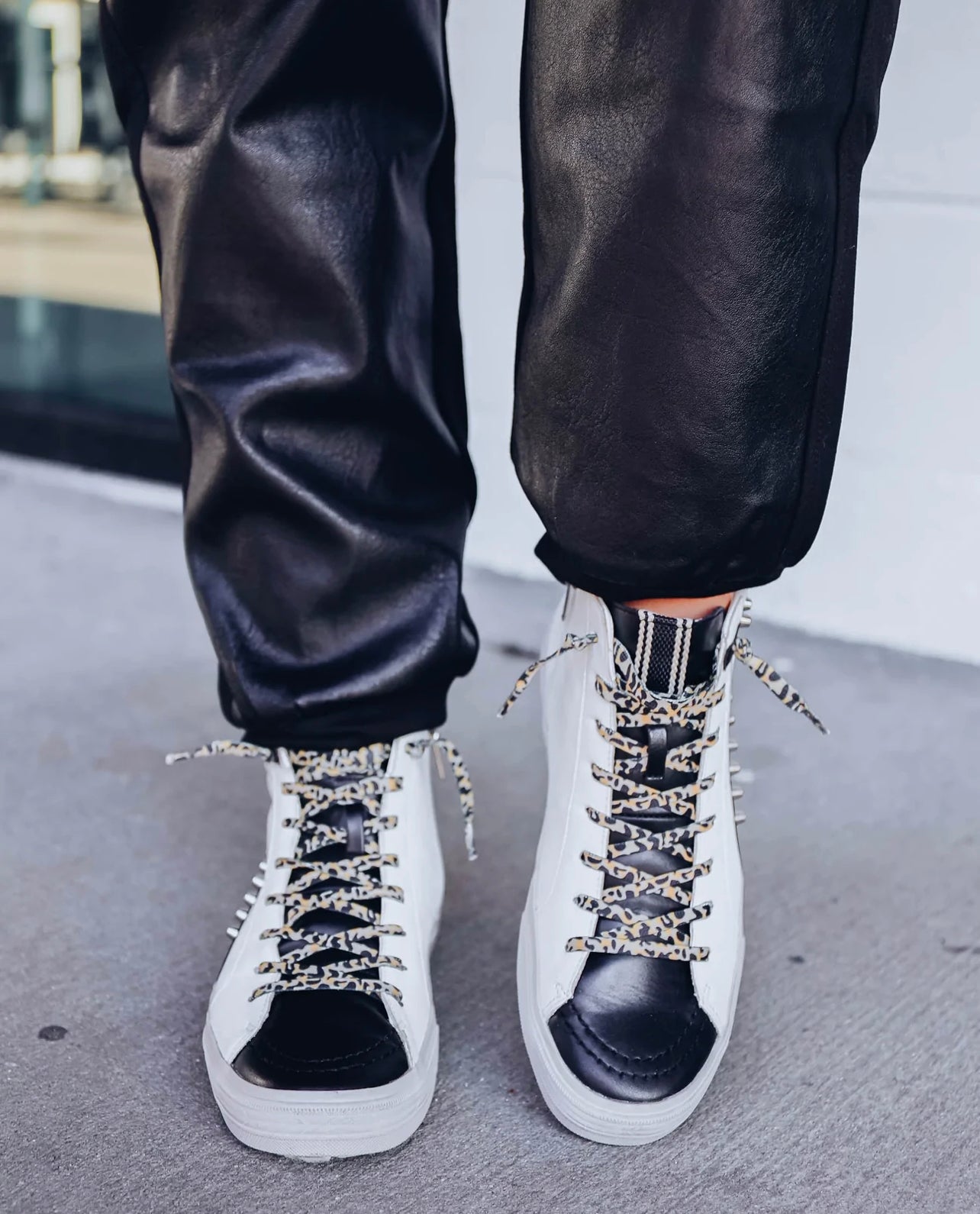 RIRI STUDDED HIGH TOPS